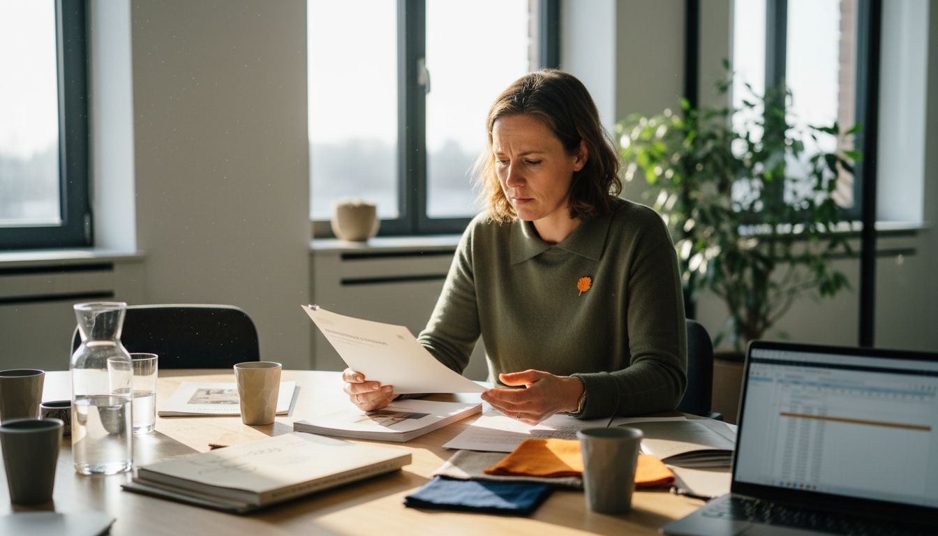 De duurzaamheidsmanager legt verschillende eco-labels naast elkaar om ze te vergelijken.