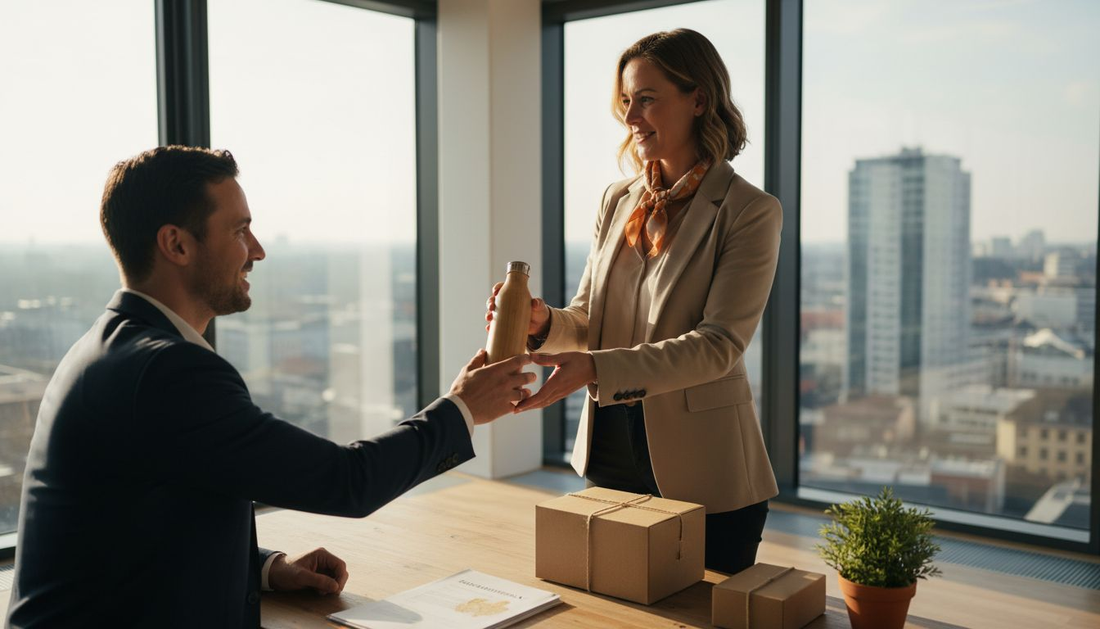 Een duurzaam cadeau-moment op kantoor: een fijne manier om collega’s te verrassen én het milieu te sparen.