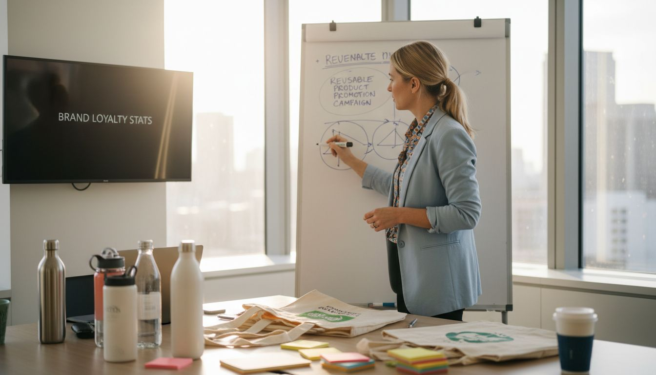 Manager planning reusable product campaign