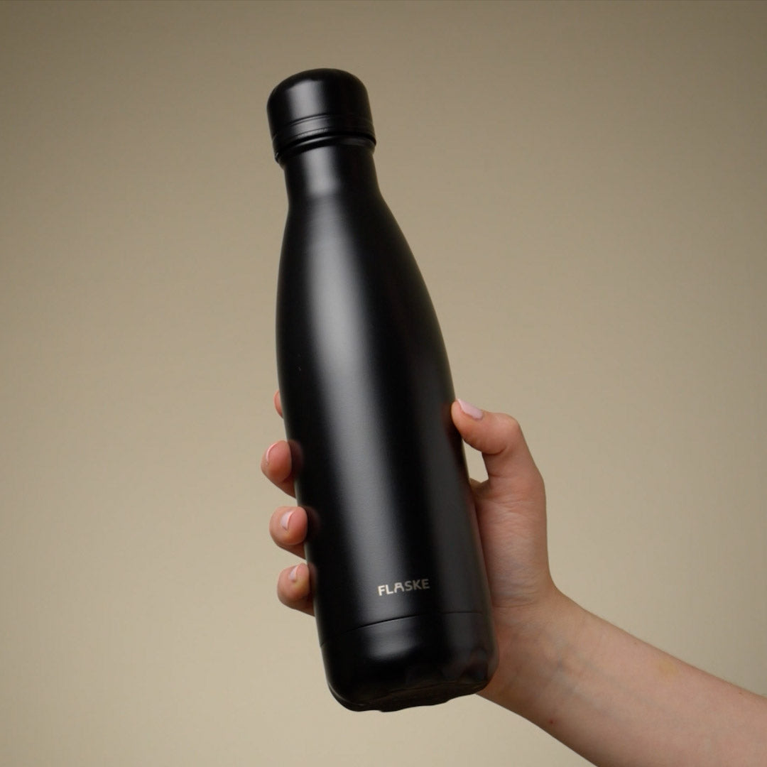 FLASKE Original – Edelstahl-Trinkflasche - Auslaufsichere Flasche