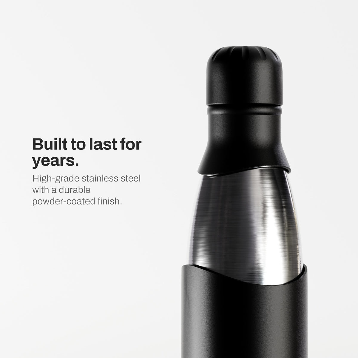 Original Match 500 ml in Night: built to last, stainless steel with powder coat
